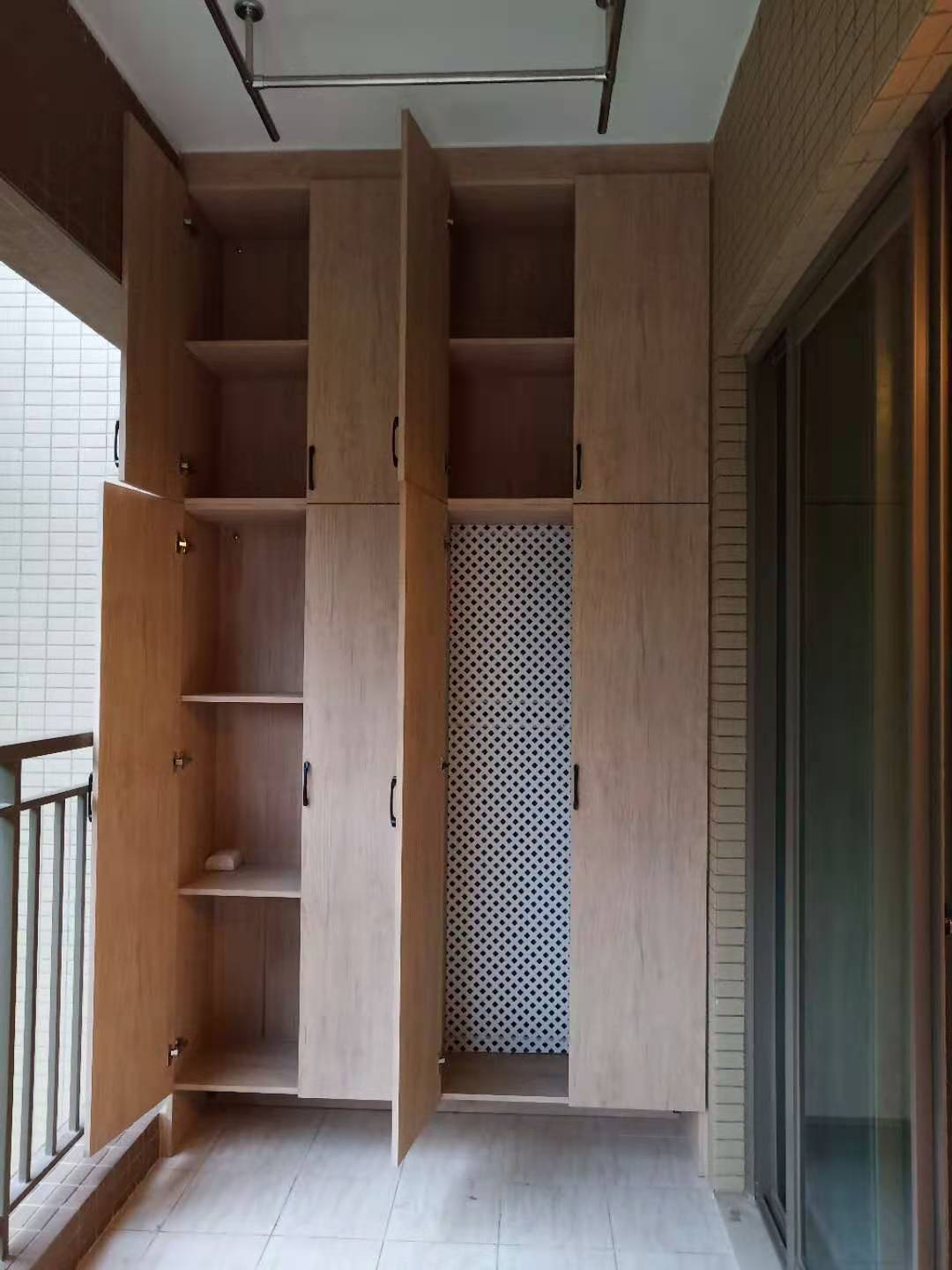 现代中式别墅休闲区储物柜设计效果图_别墅设计图